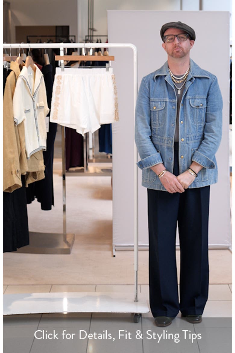 Ines 2.0 Floral Embroidered Linen & Cotton Blend Shorts video