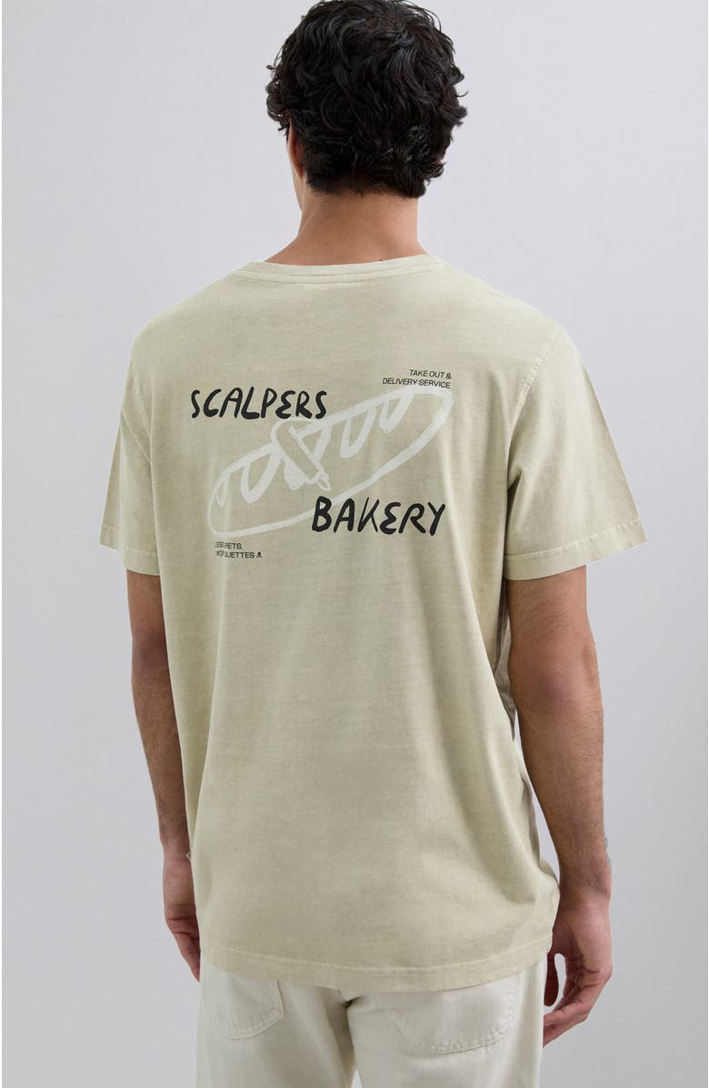 Scalpers Baguette Tee, Alternate, color, Beige