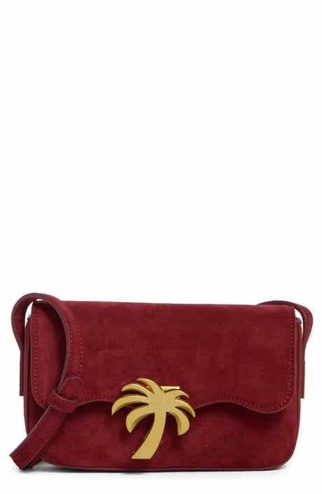 Small Palm Suede Crossbody Bag