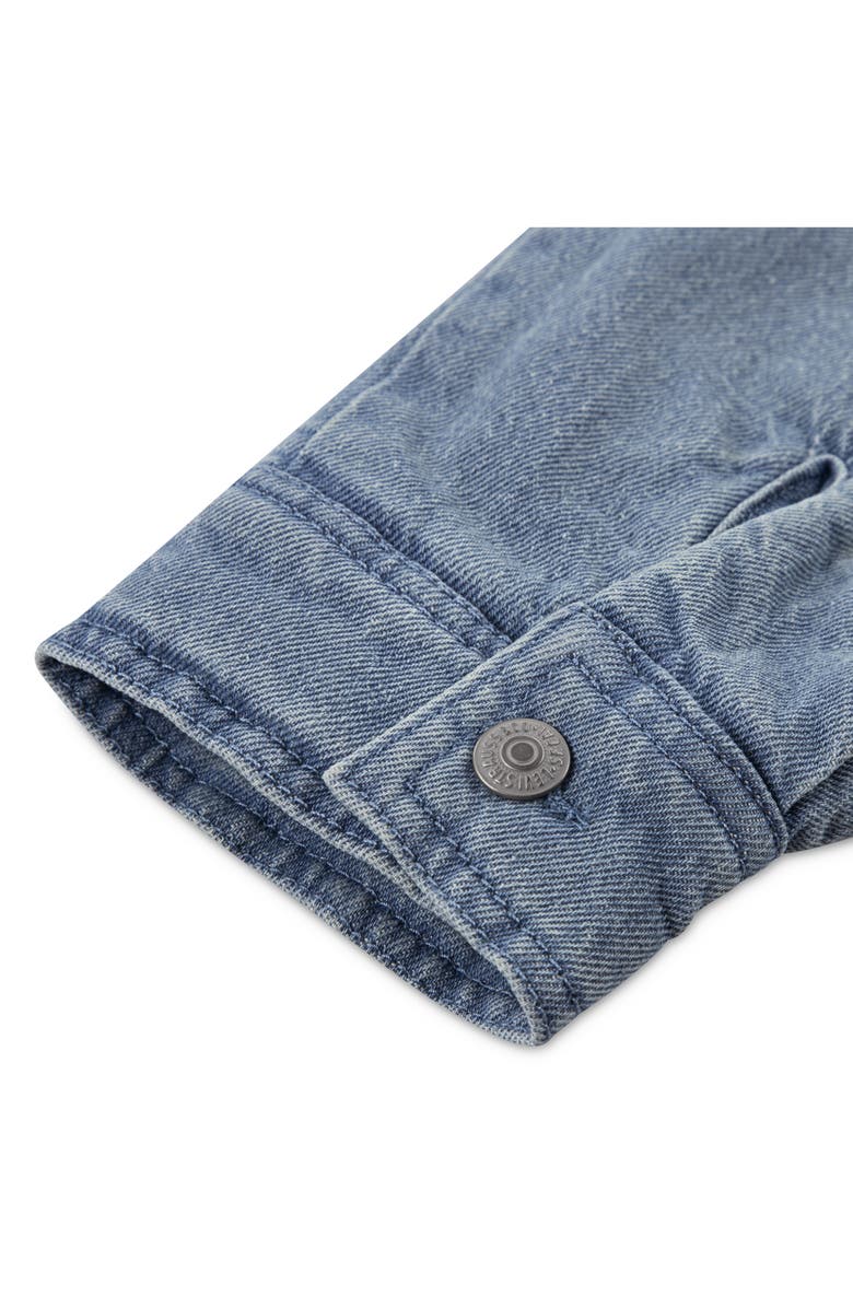 Levi's Kids' Retro Zip Denim Jacket, Alternate, color, Desert Sky