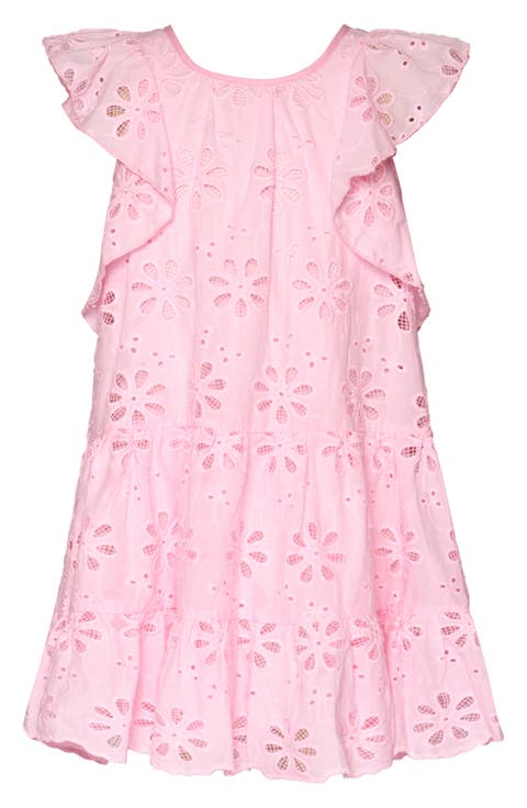 Kids' Eyelet Tiered Cotton Sundress (Toddler & Little Kid)