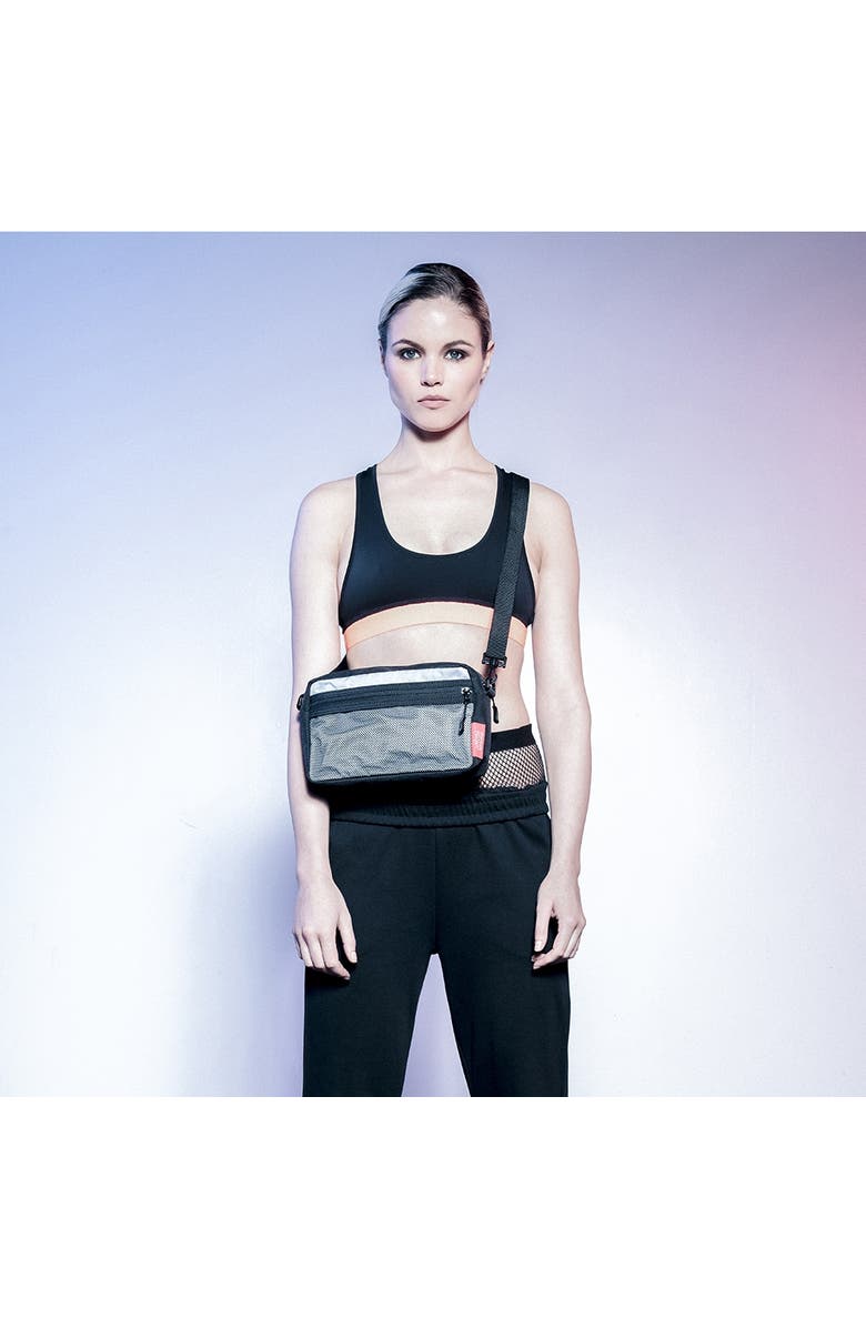 Manhattan Portage Luminosity Jogger Crossbody Bag, Alternate, color, Luminosity Black