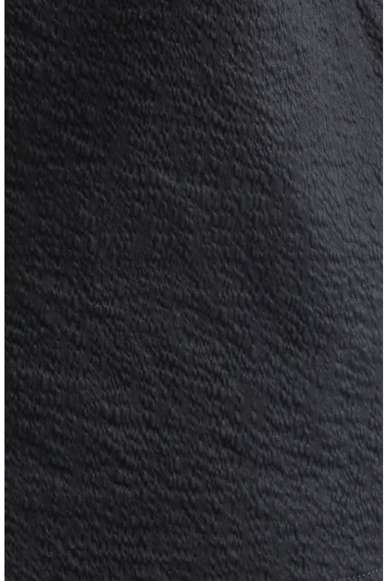 Asymmetrical V-Neck Top, Alternate, color, BLACK