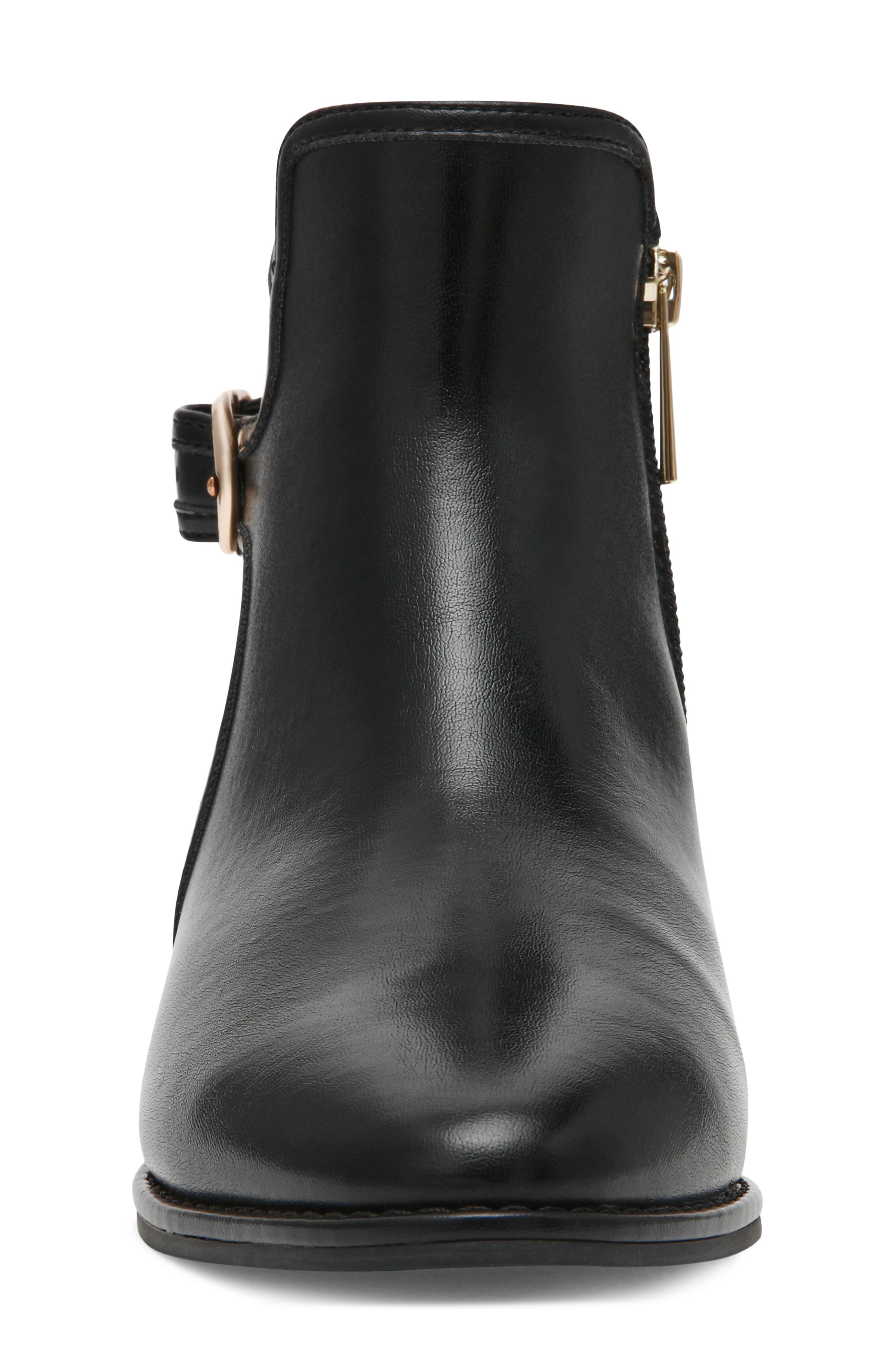 Akanchor Bootie, Alternate, color, BLACK SMOOTH