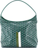 Pre-Owned Goyard Boheme Hobo Printed Coated Canvas