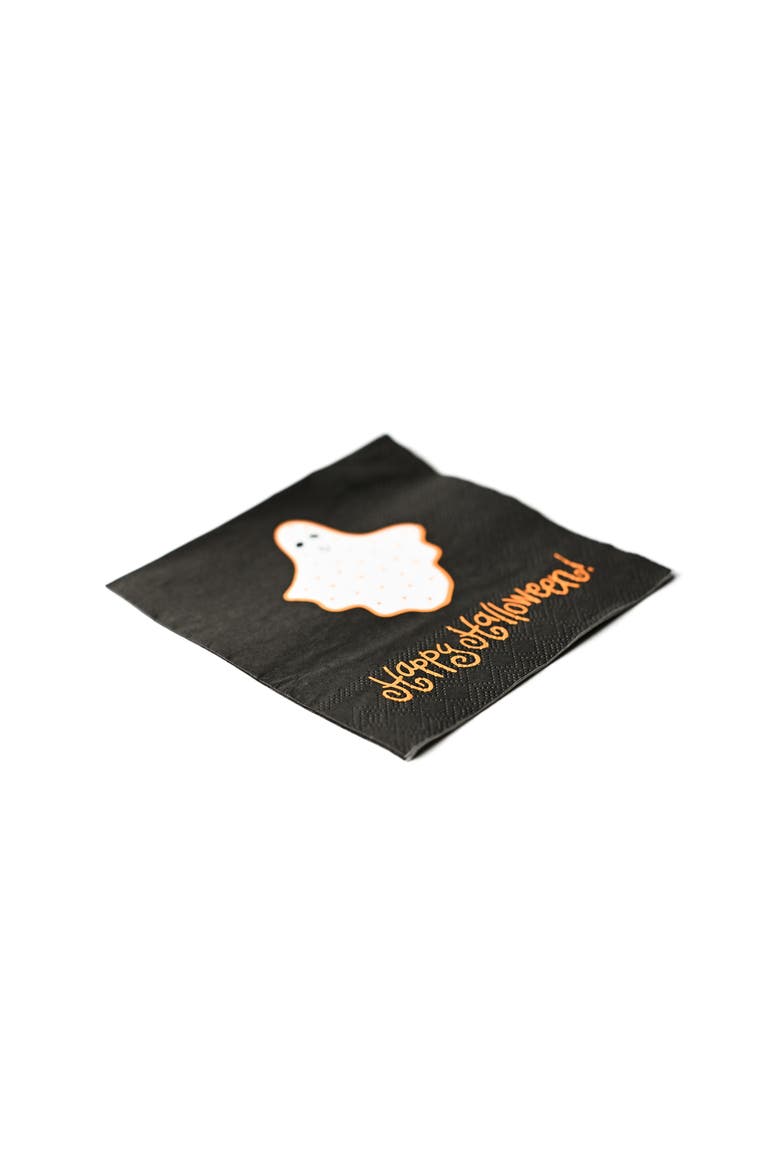 Ghost Cocktail Napkins Set of 20, Alternate, color, Black