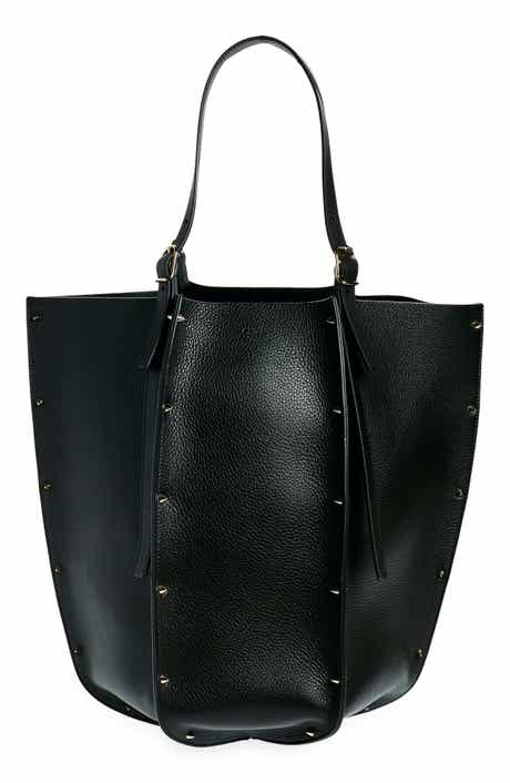 Chloé Carmela Spike Stud Leather Tote