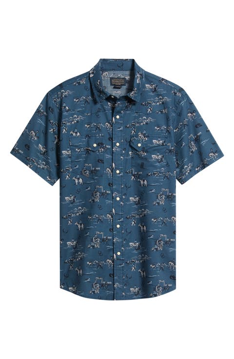 Laramie Short Sleeve Snap-Up Western Shirt