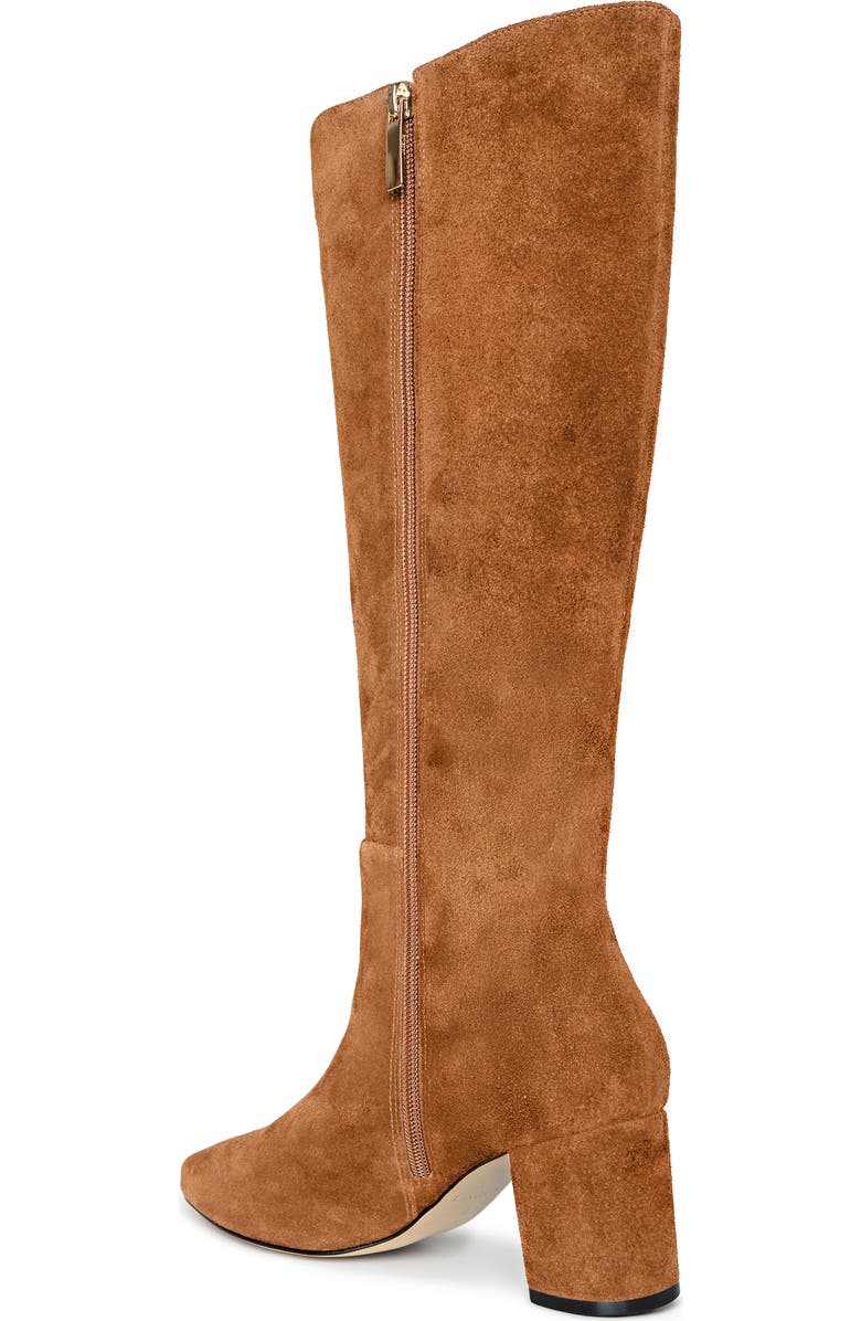 L'AGENCE Eugenie Knee High Boot, Alternate, color, Buckskin Suede