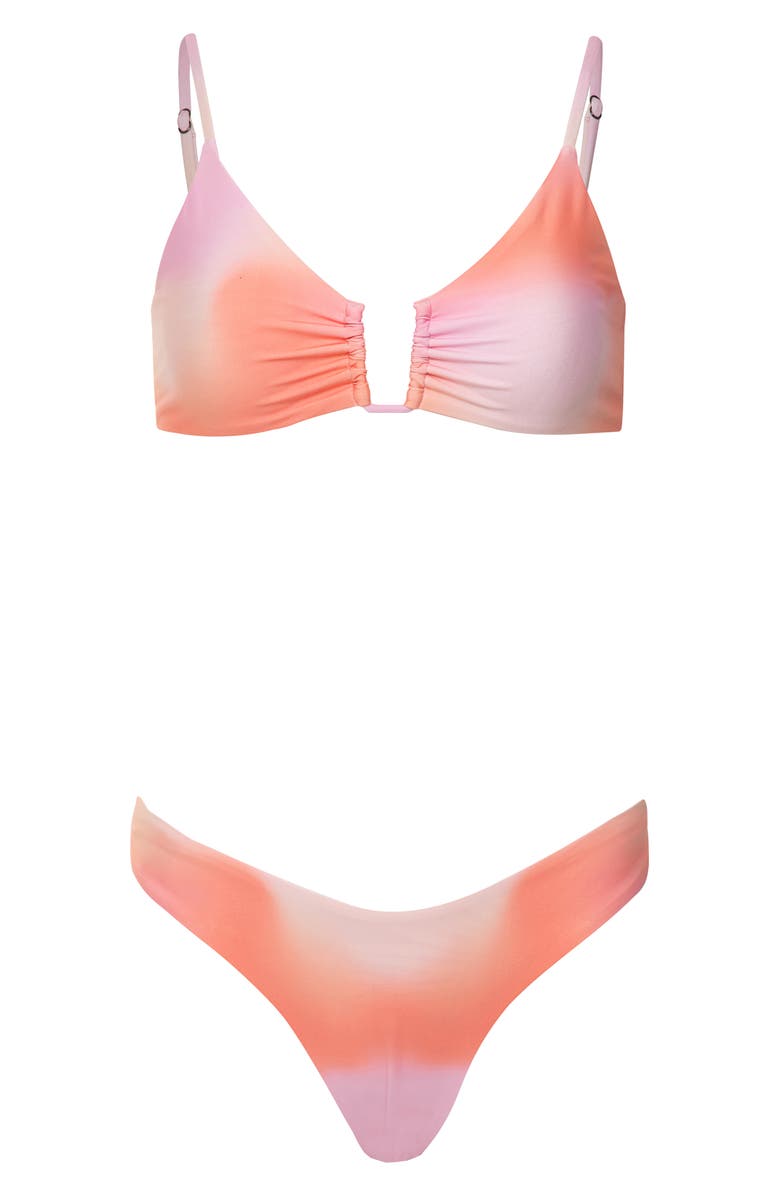 Maaji Bia Reversible Bikini Top, Alternate, color, Pink