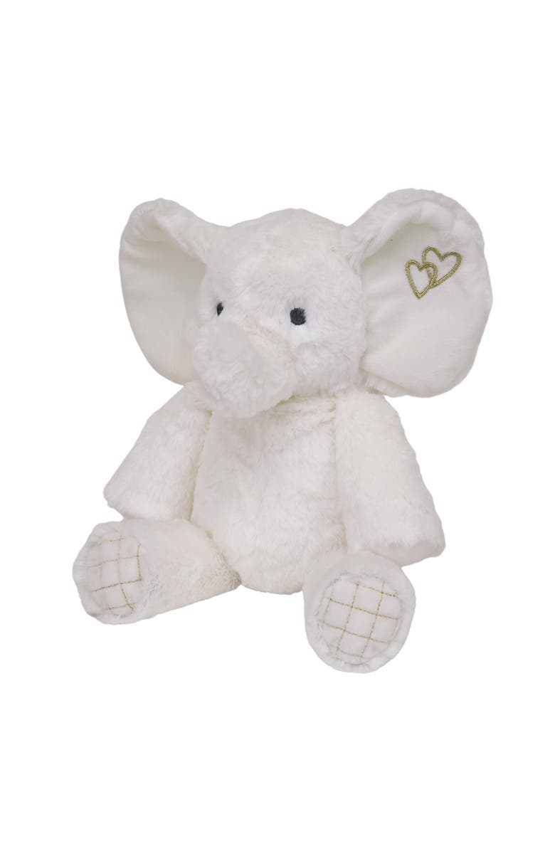 Lambs & Ivy Signature Jamboree Plush Elephant Stuffed Animal - Marshmallow, Alternate, color, White