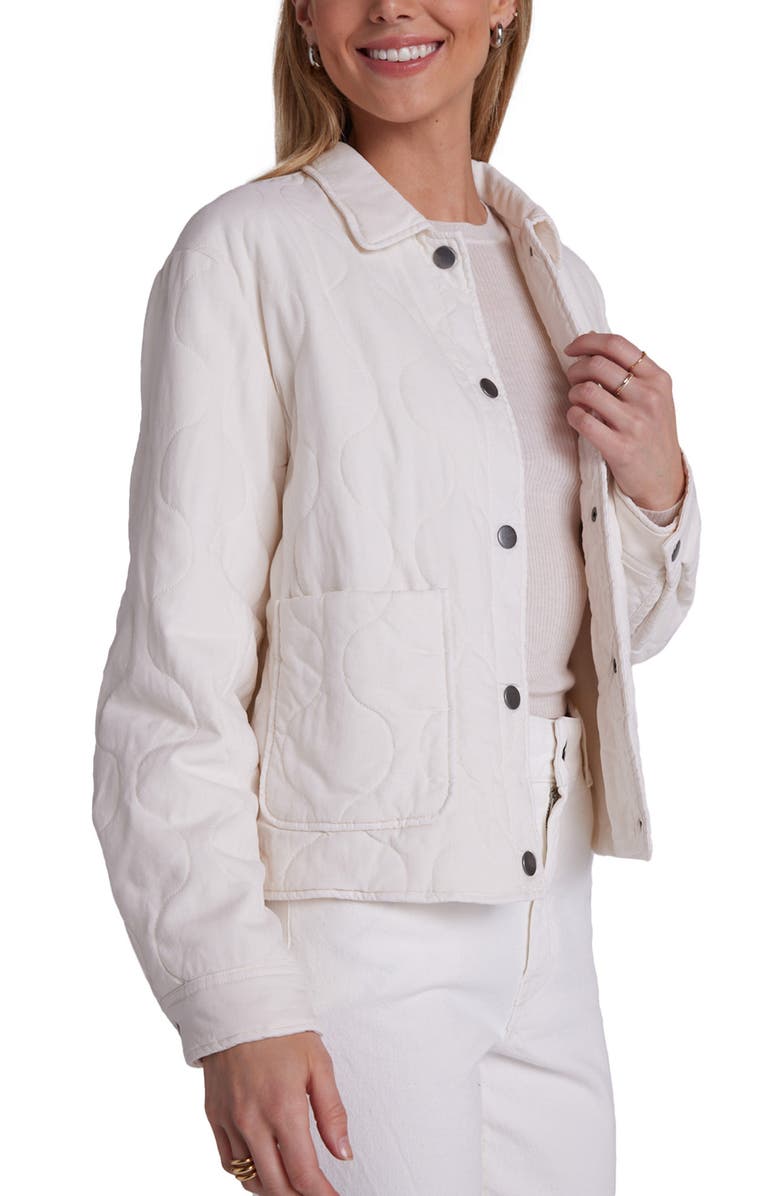 Bella Dahl Crop Quilted Jacket, Alternate, color, 