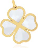 The Lovery Fine Jewelry Mother of Pearl Lucky Clover Charm