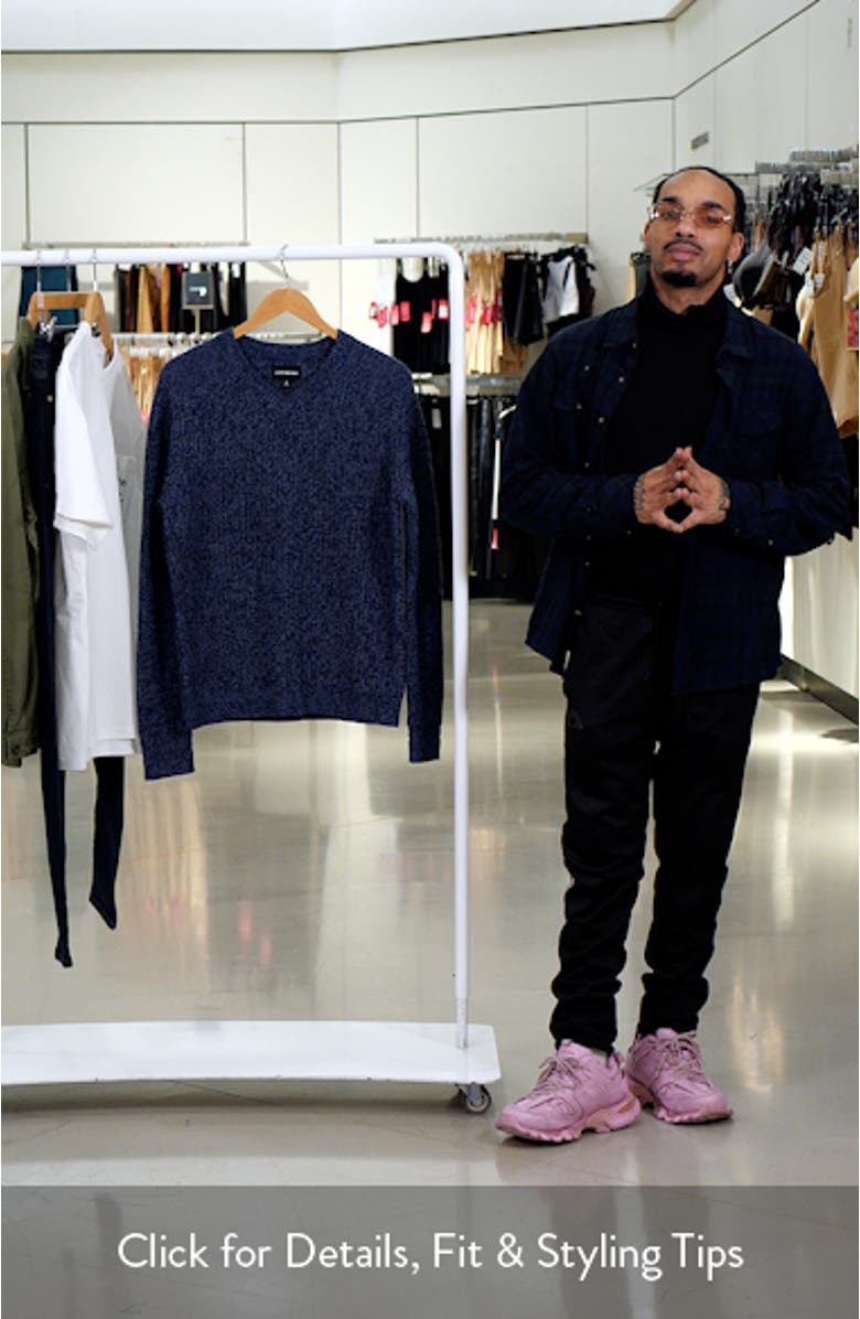 Easy Marl V-Neck Sweater, sales video thumbnail