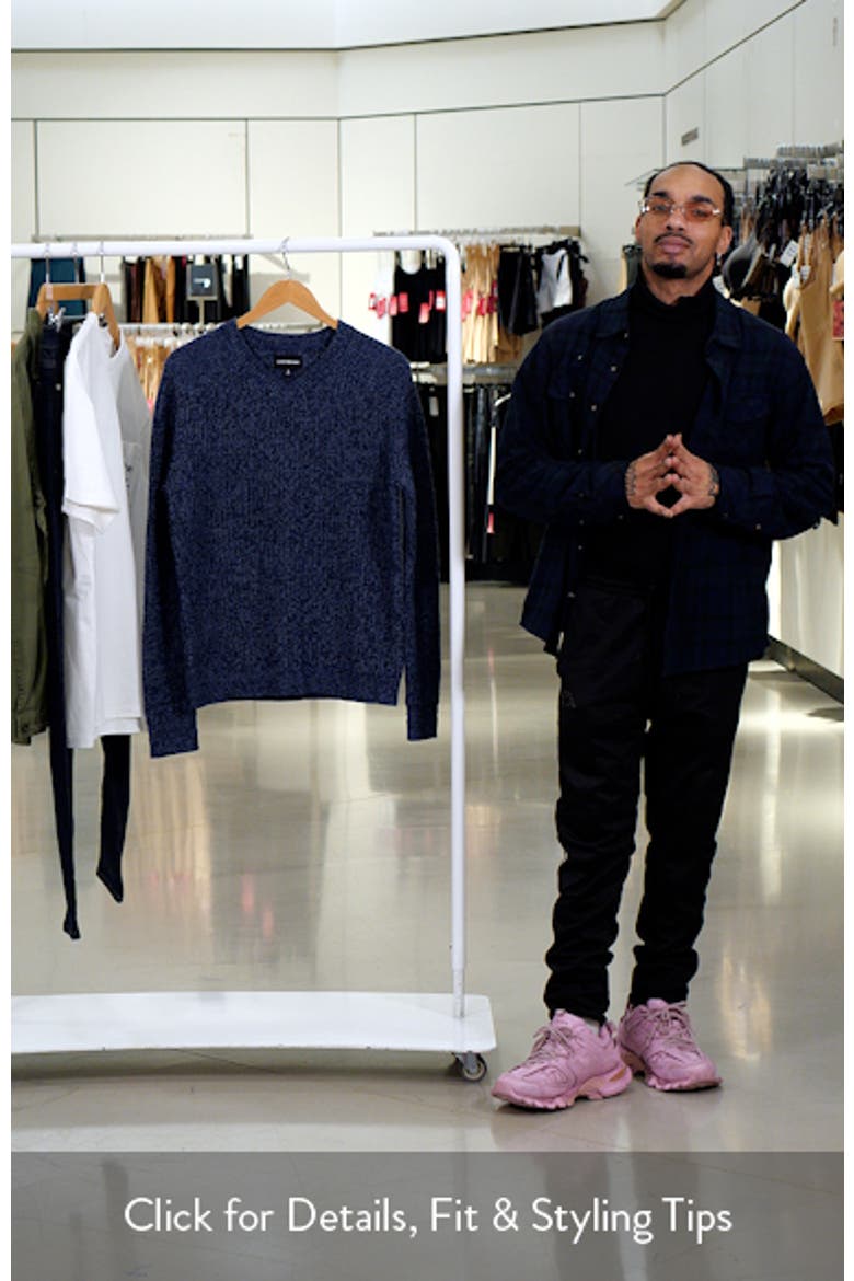 Easy Marl V-Neck Sweater video