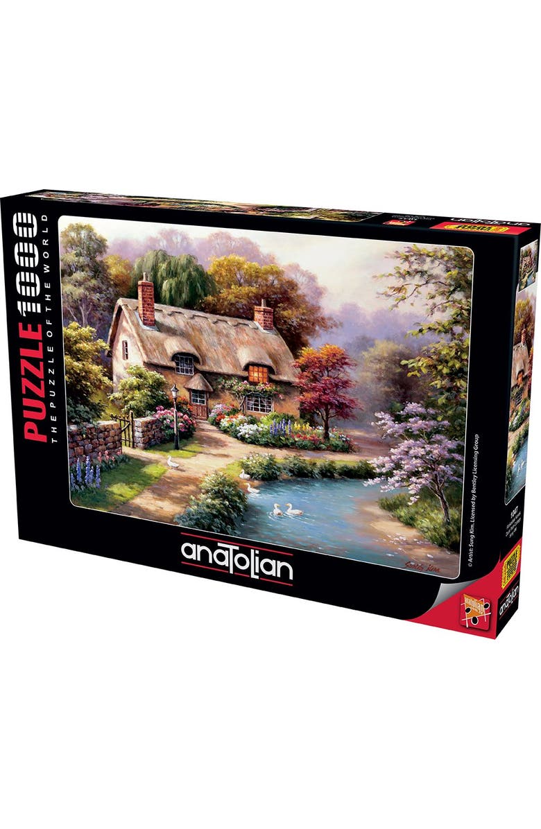 Anatolian Duck Path Cottage 1000 piece Jigsaw Puzzle for Adults, Main, color, Multicolor