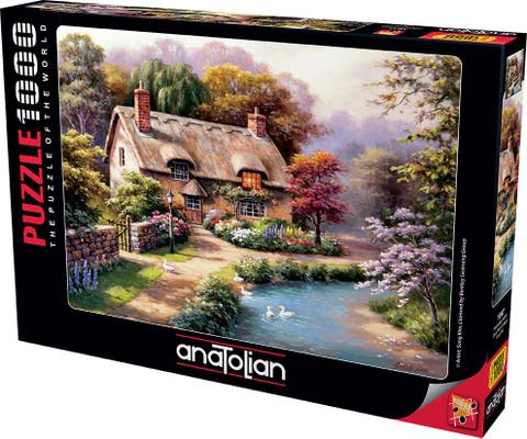 Duck Path Cottage 1000 piece Jigsaw Puzzle for Adults