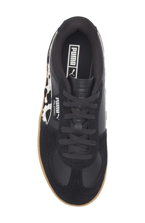Puma Palermo Elevata Platform Sneaker In Black