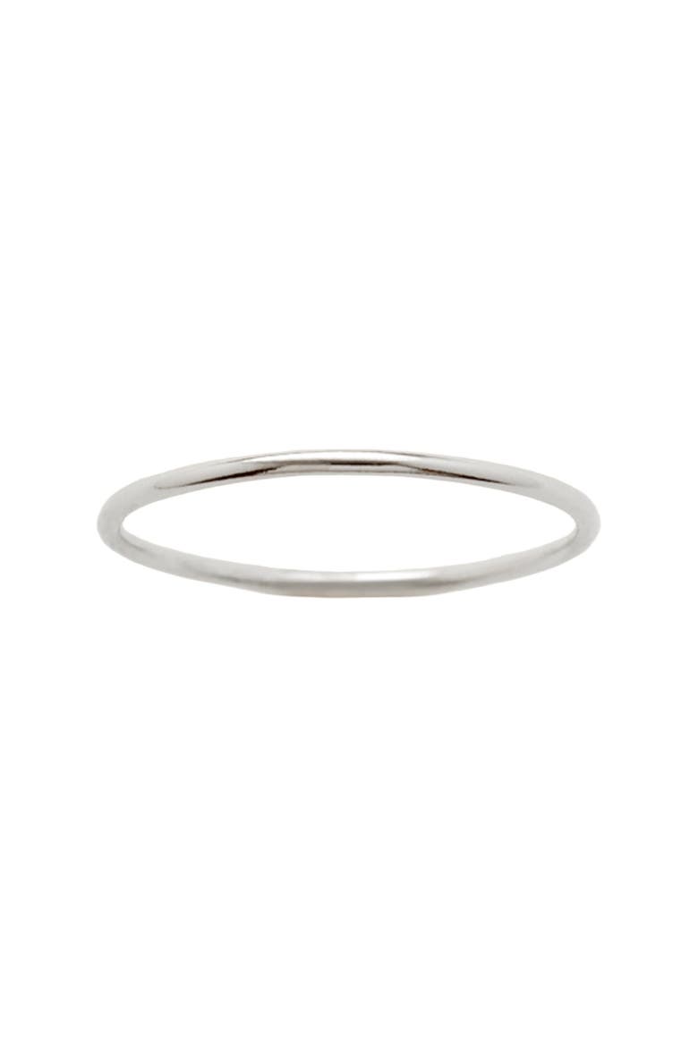 Round Stacking Ring, Main, color, Silver