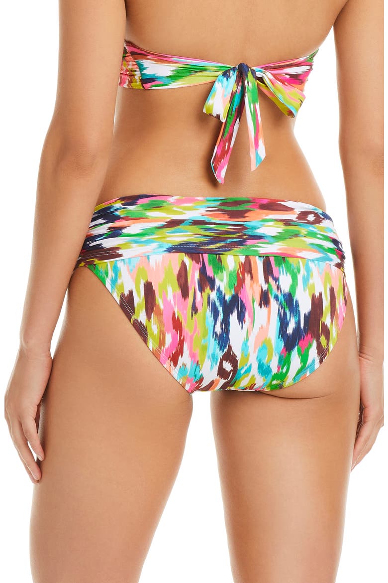 Foldover Hipster Bikini Bottoms, Alternate, color, MULTICOLORED