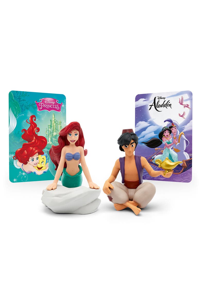 tonies Disney<sup>®</sup> The Little Mermaid & Aladdin Tonie Audio Character Bundle, Main, color,