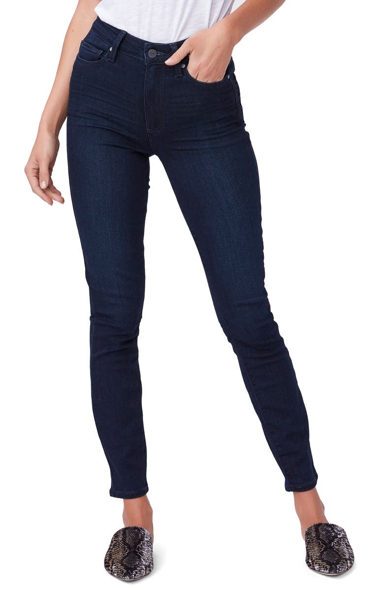 PAIGE Margot High Waist Ankle Skinny Jeans, Main, color,
