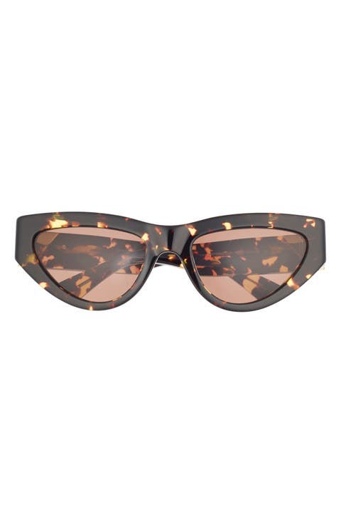 55mm Cat Eye Sunglasses