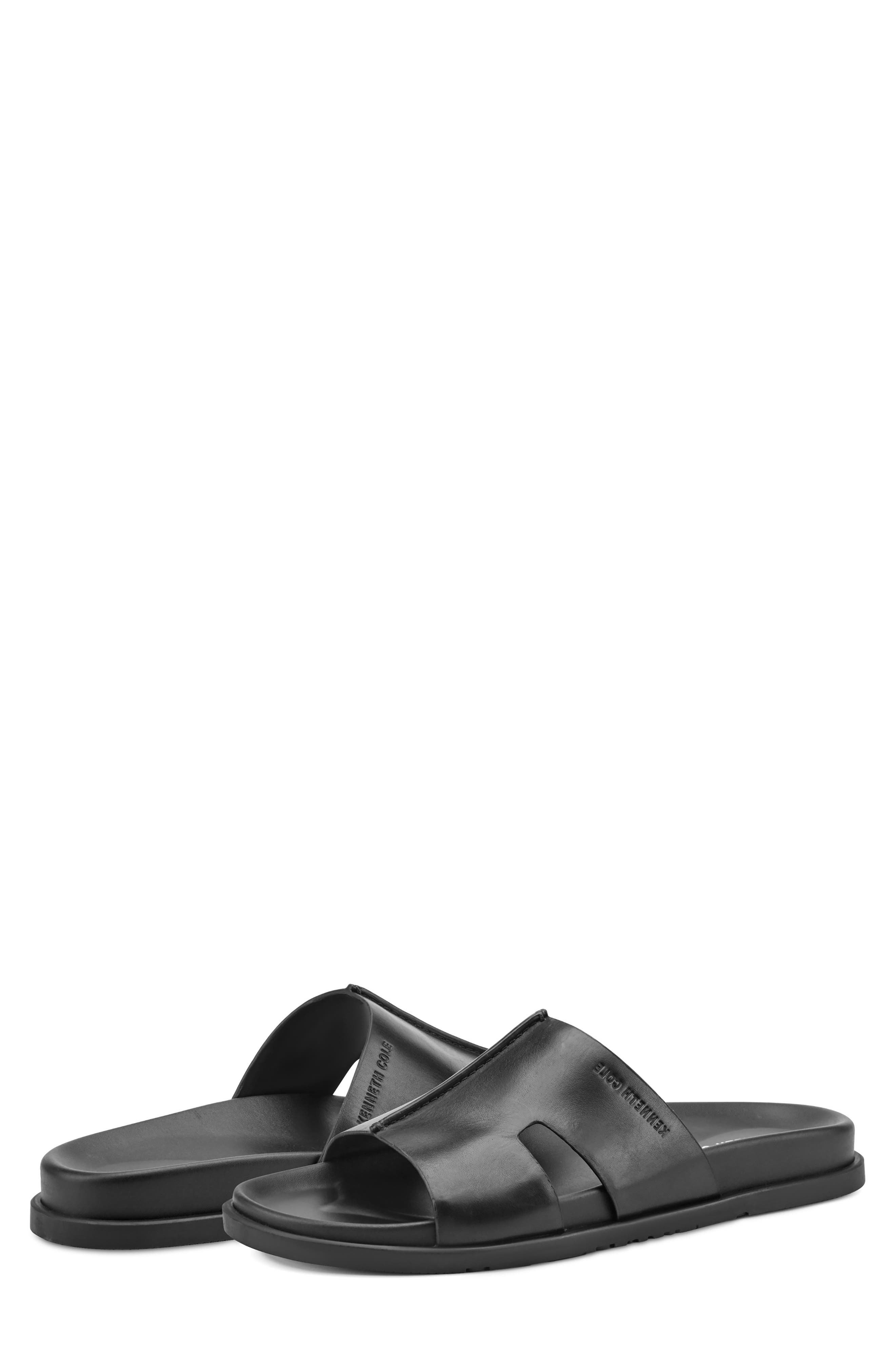 Kenneth Cole New York Willy Slide Sandal, Alternate, color, Black