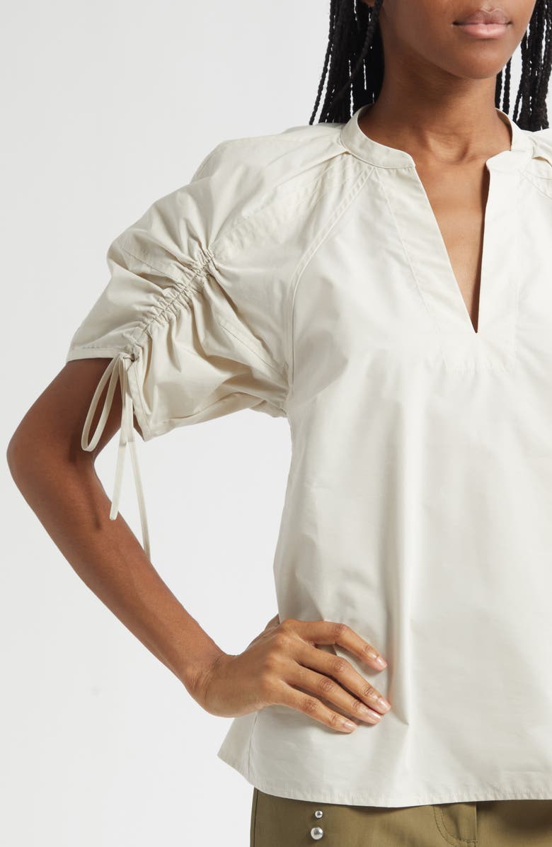 3.1 Phillip Lim Puff Sleeve Top, Alternate, color, Stone