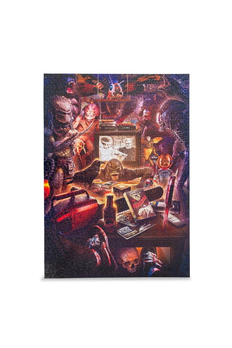 Monster Mayhem 1000-Piece Jigsaw Puzzle By Rachid Lotf | Toynk Exclusive, Alternate, color, Multi-Color