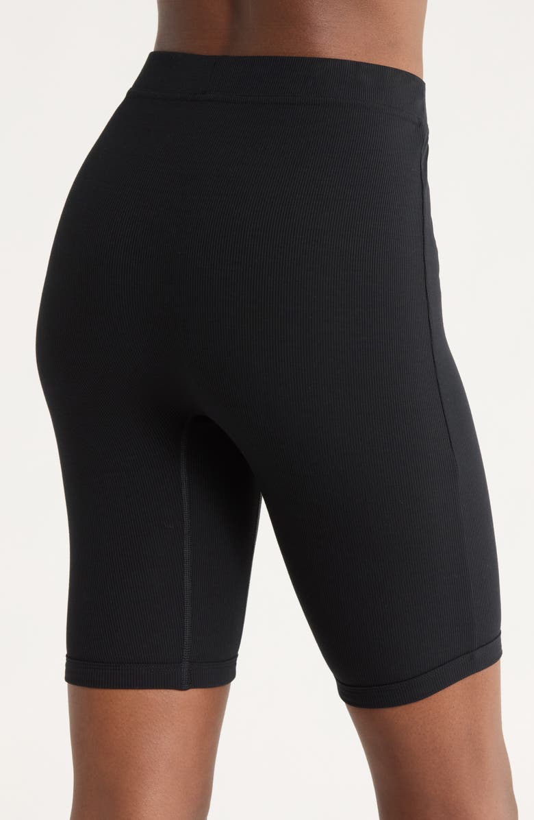 TomboyX Rib 9-Inch Boxer Briefs, Alternate, color, Black