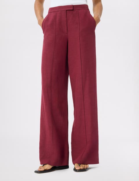 Full Length Pintuck Trouser