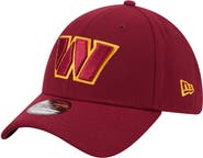 New Era Men's New Era Burgundy Washington Commanders Core Team 39THIRTY Flex Hat