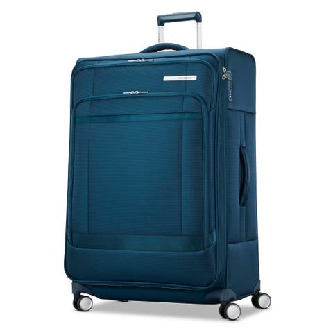 Portlift Softside 29" Large Checked Spinner Luggage