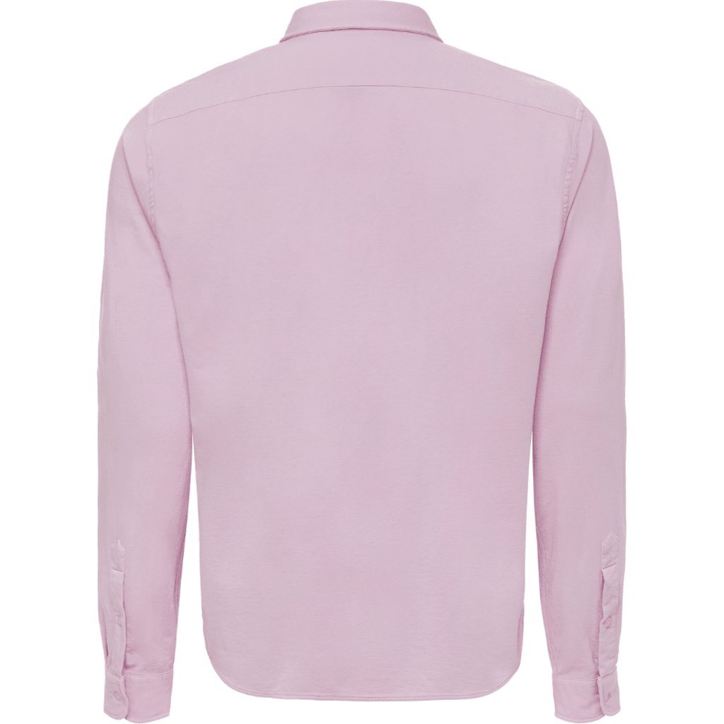 Le Club Resortwear 55% cotton and 45% elastane Le Club Mens Shirt in Pink  product