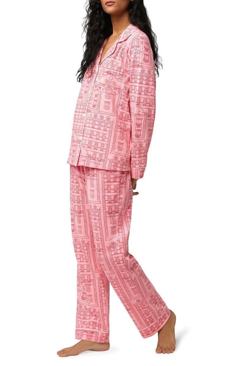 BedHead Pajamas Print Organic Cotton Jersey Pajamas, Alternate, color,