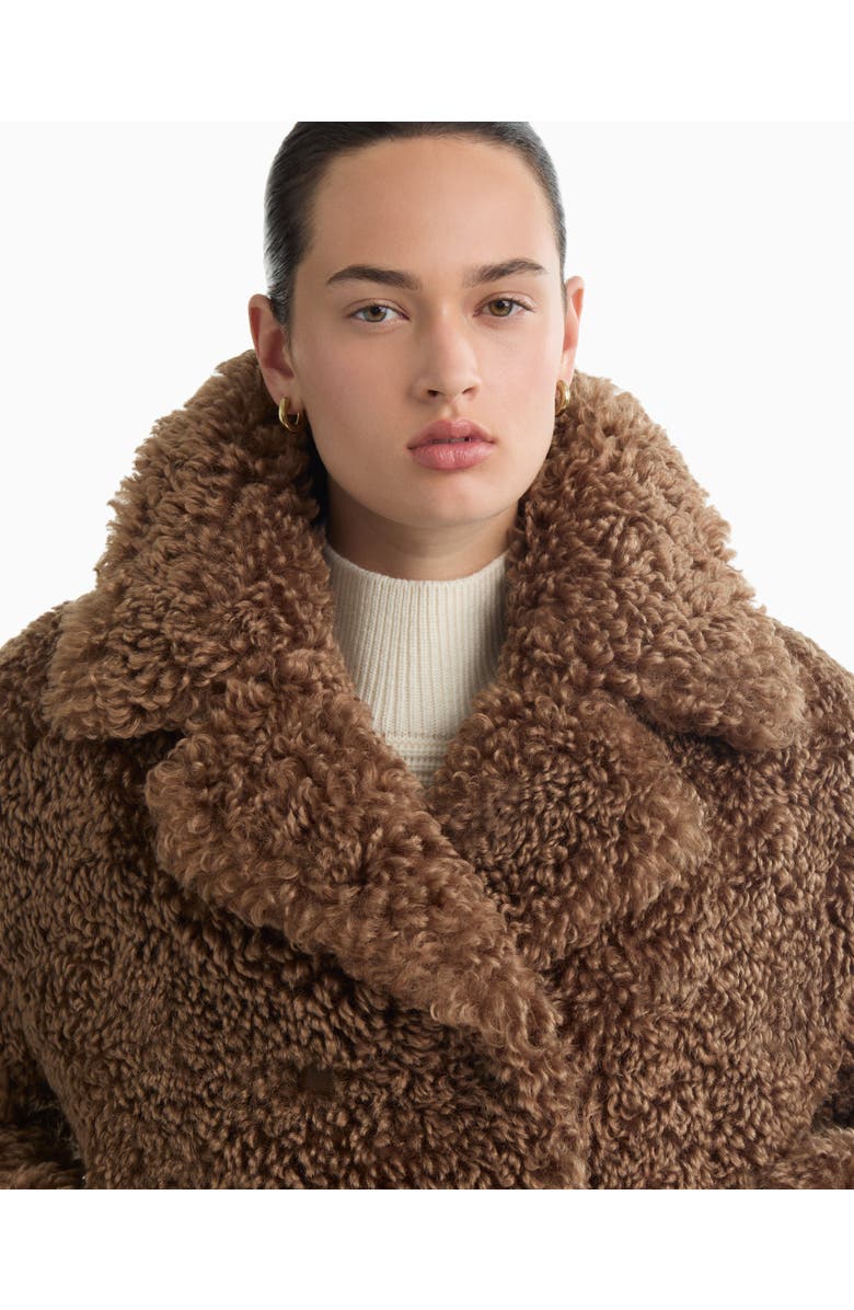 Dodiee Rebeka Faux Fur Jacket, Alternate, color, Toffee