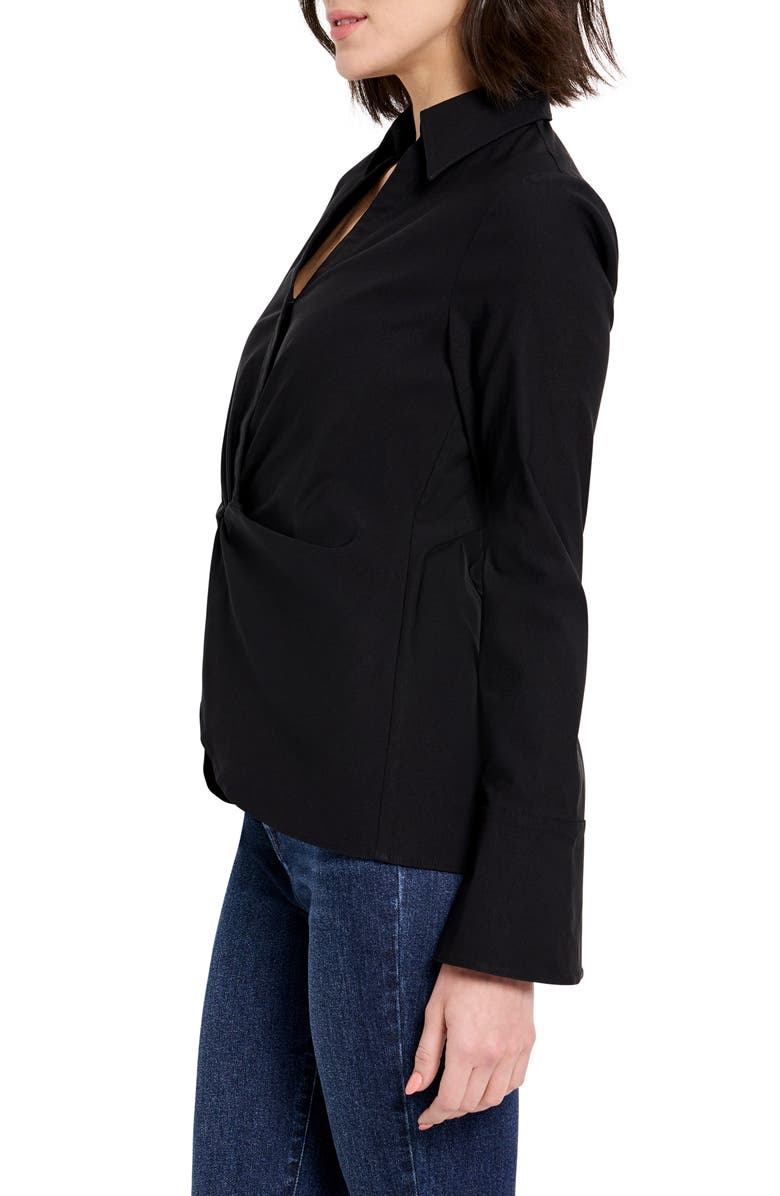 NIC+ZOE Wonderstretch Twist Front Top, Alternate, color, 