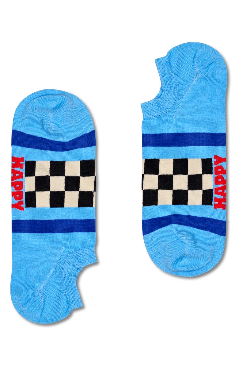 Happy Socks Peace Assorted 3-Pack No-Show Socks, Alternate, color,