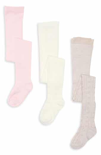 Kids' 3-Pack Bow Pointelle Sweater Tights