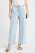 beachlunchlounge Asthin Chambray Drawstring Pants
