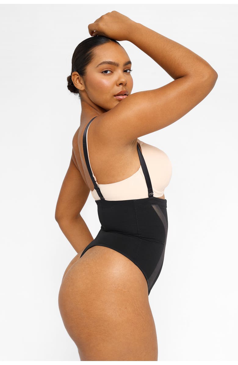 Shapellx INNER ARMOR X Comfy Sculpting Thong, Alternate, color, Classic Black