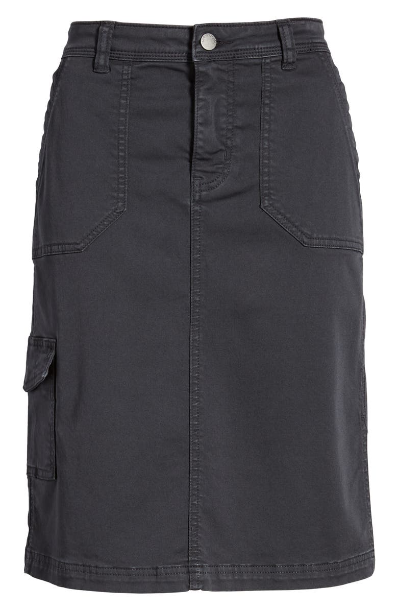 Caslon<sup>®</sup> Twill Utility Skirt, Alternate, color,
