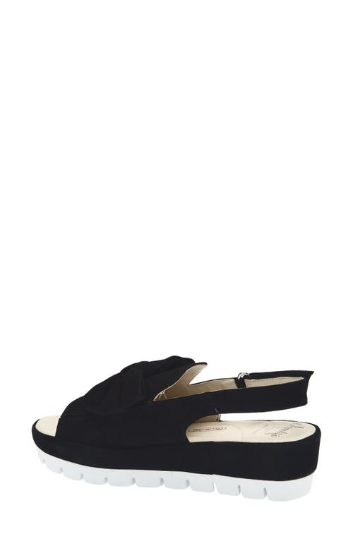 Amalfi By Rangoni Bartali Slingback Sandal In Black