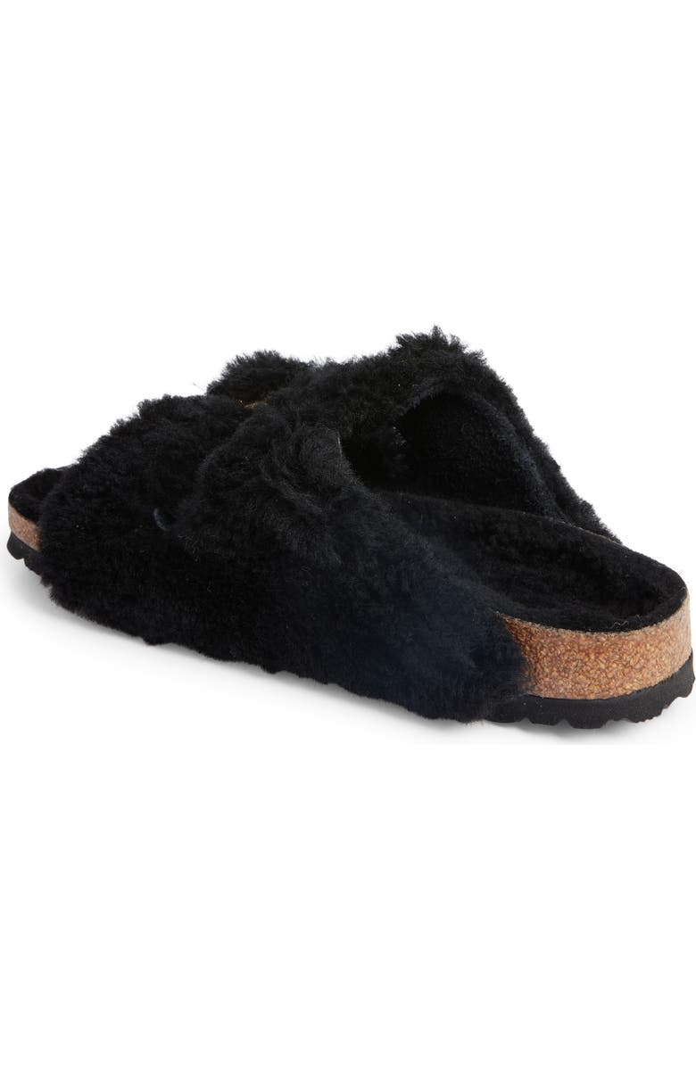 Birkenstock Arizona Big Buckle Genuine Shearling Sandal - Discontinued, Alternate, color,