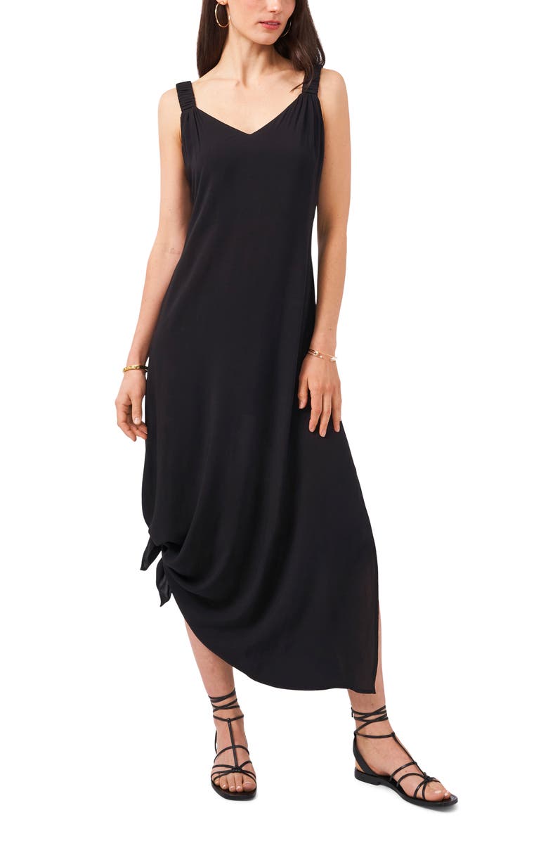Vince Camuto Gathered Strap Maxi Dress, Alternate, color,