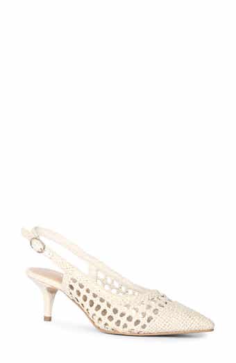 SAINT G Benni Woven Slingback Pump