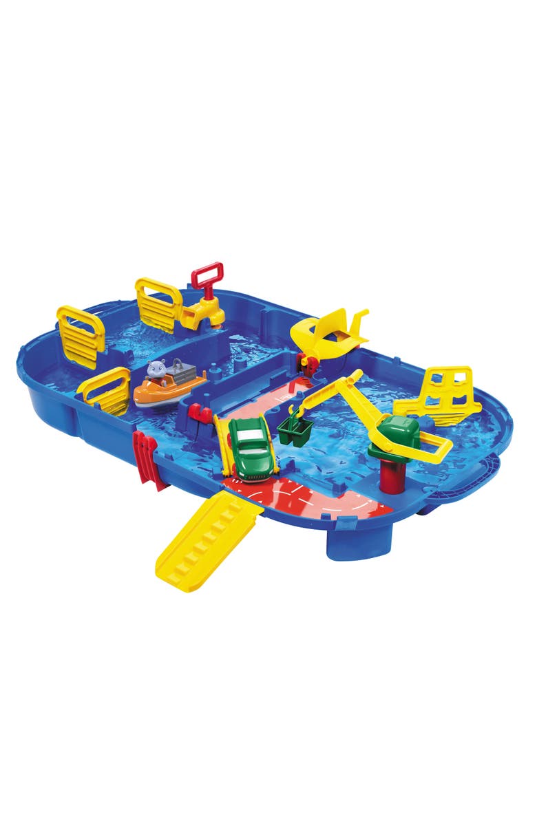 BIG Spielwarenfabrik, brand Aquaplay Big Spielwarenfabrik, Lockbox Water Playset, Main, color, Multicolored