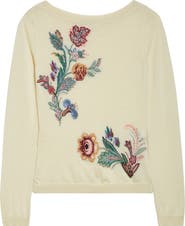 Etro Paisley Wool Blend Sweater