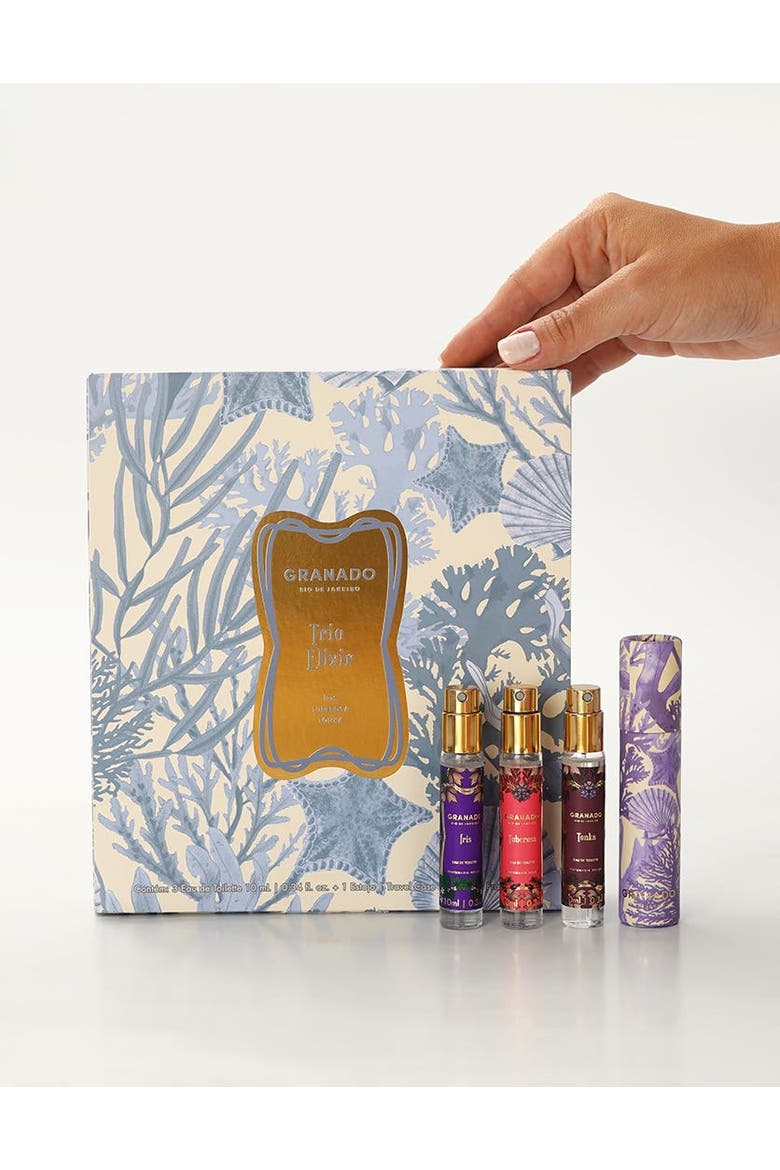 Perfumery Set Elixir, Alternate, color, Clear
